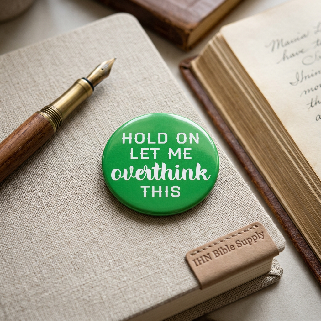 Hold On Let Me Overthink This Button