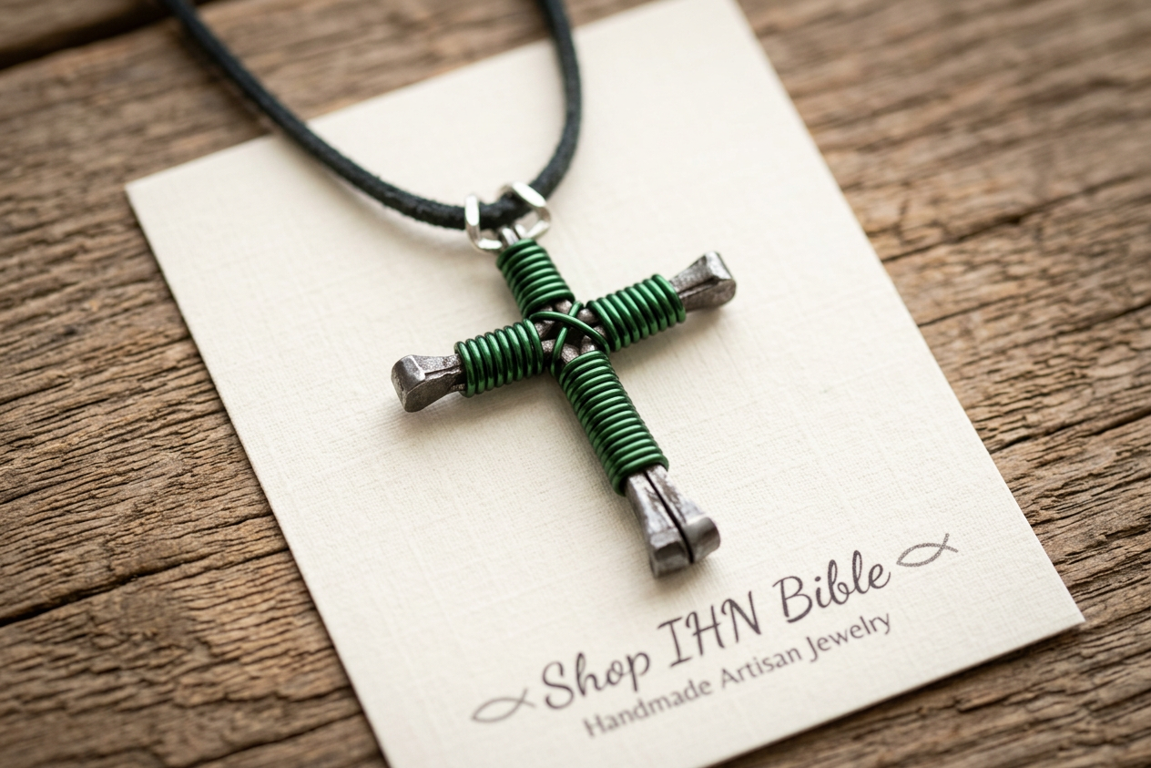 Green Disciple's Cross